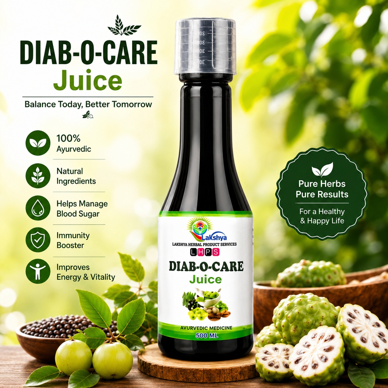DIAB O CARE JUICE 500 ML 